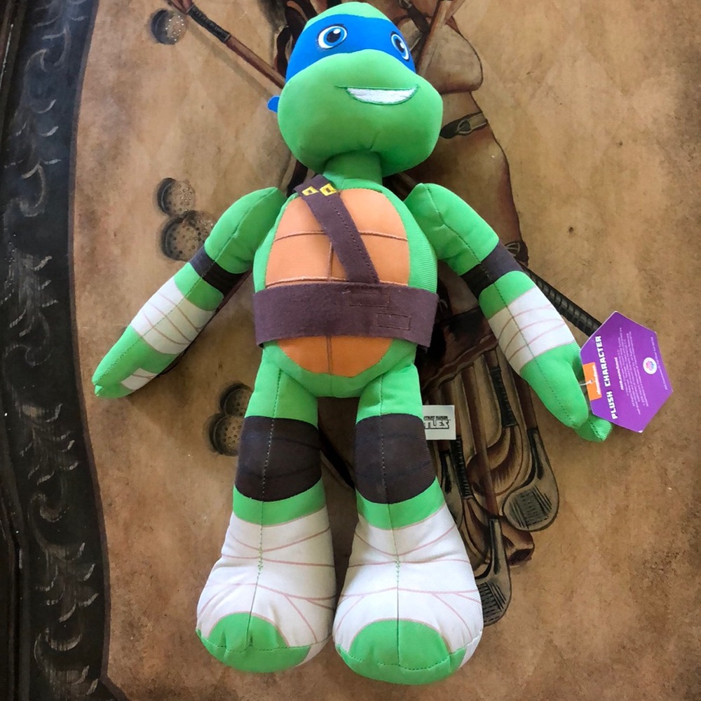 Nickelodeon Leonardo Ninja Turtle 🐢 plush